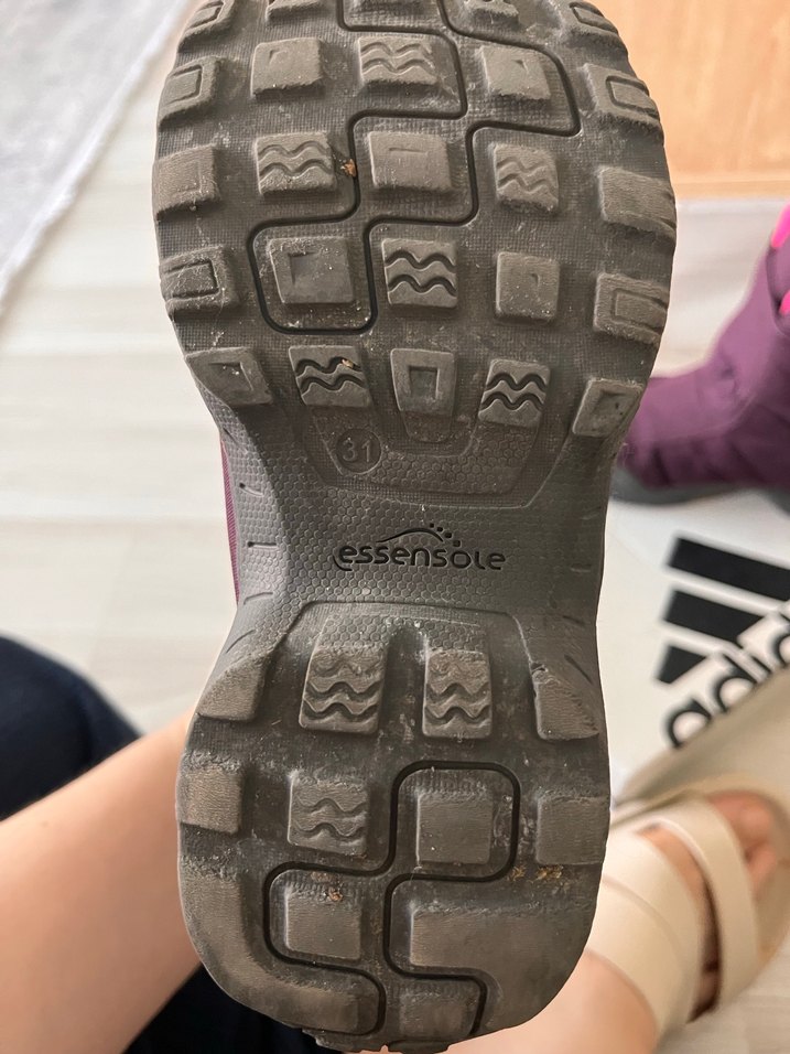 Kız Çocuk Mor Fermuarlı Street Wear Bot - Görsel 4