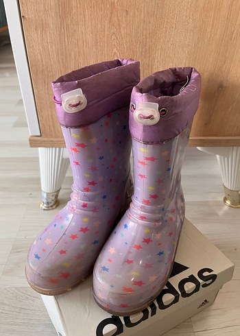 Mor Bağcıksız Kız Yağmur Çizmesi - Görsel 2