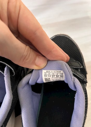 Erkek Çocuk Mor Cırt Cırtlı Spor Ayakkabı - Görsel 4