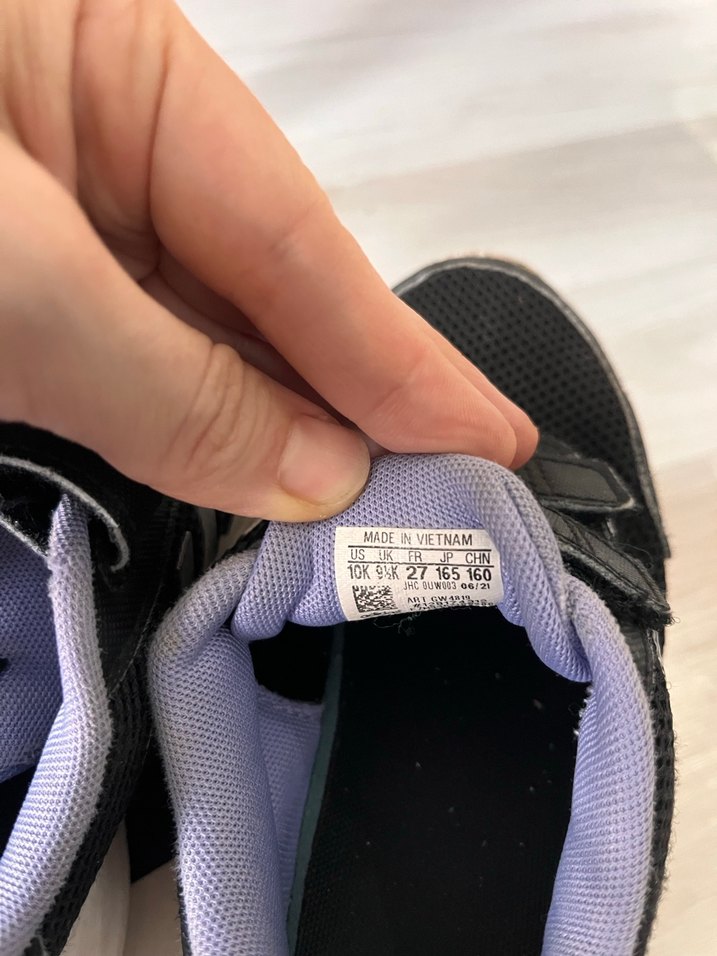 Erkek Çocuk Mor Cırt Cırtlı Spor Ayakkabı - Görsel 4