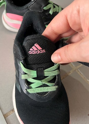 Kız Çocuk Siyah-Pembe Günlük Spor Ayakkabı - Görsel 4