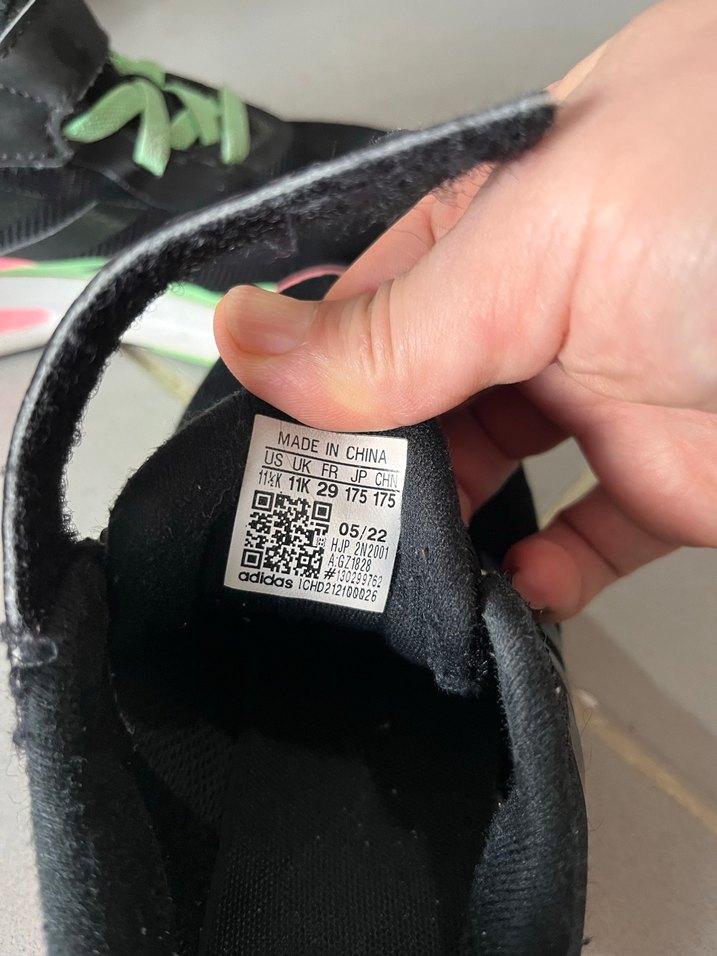 Kız Çocuk Siyah-Pembe Günlük Spor Ayakkabı - Görsel 5