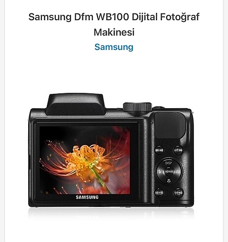  Beden Samsung fotoğraf makinesi