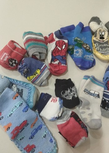 Renkli Desenli Erkek Çocuk Çorapları - Görsel 2