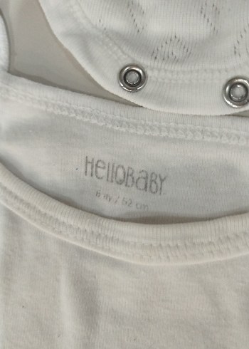 Beyaz Askılı Bebek Atlet Çıtçıtlı - Görsel 5