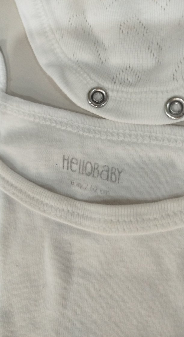 Beyaz Askılı Bebek Atlet Çıtçıtlı - Görsel 5