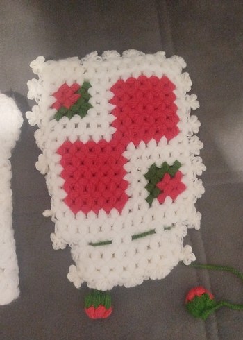 Renkli Desenli Beyaz Banyo Süngeri Seti - Görsel 3