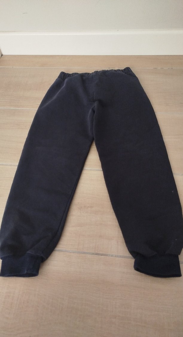 Koyu Mavi Baskılı Erkek Çocuk Eşofman Altı - Görsel 3