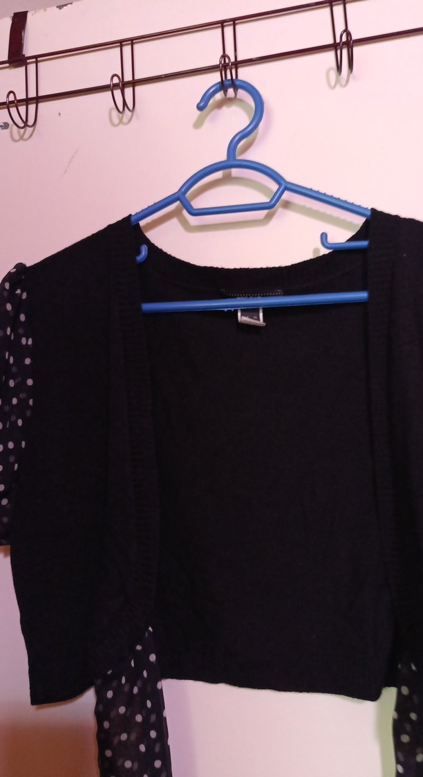 ipleri dantel Crop yelek v yaka düğmesi yoktur. - Görsel 5