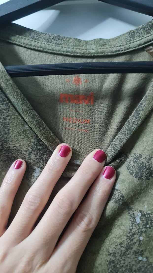 Erkek Kamuflaj Desenli Kısa Kollu Tişört - Görsel 2