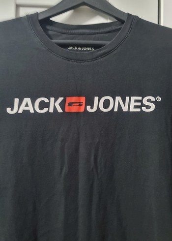 Jack & Jones Siyah Baskılı Erkek Tişört - Görsel 2