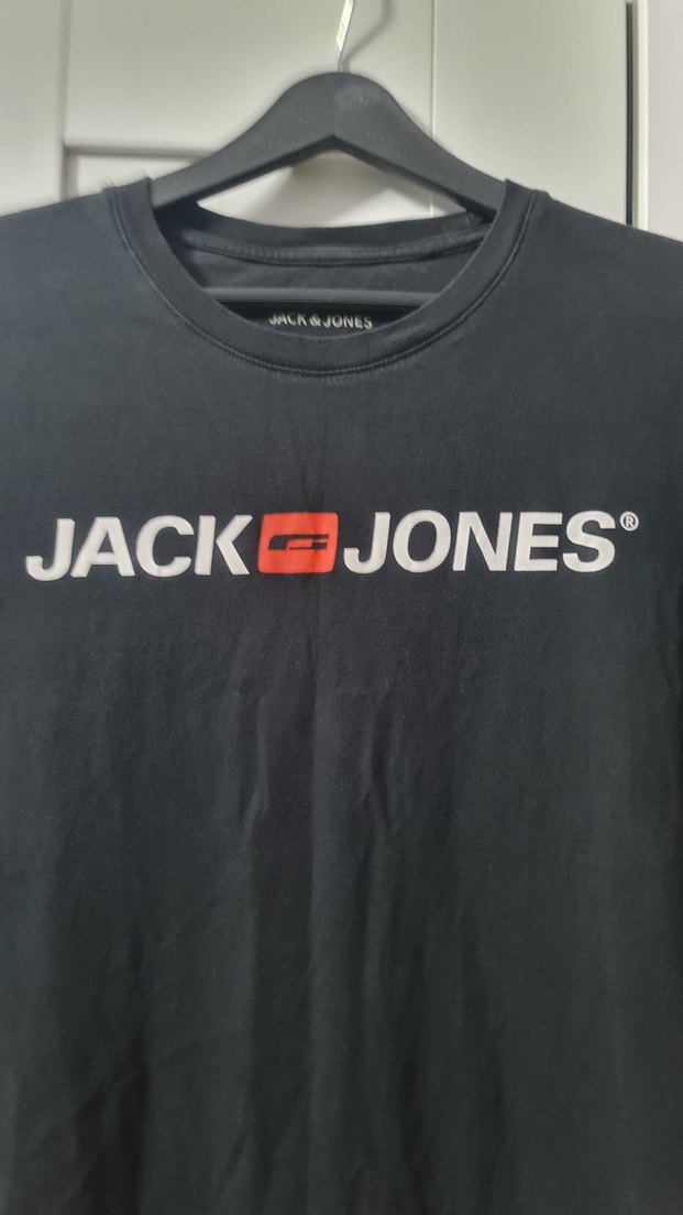 Jack & Jones Siyah Baskılı Erkek Tişört - Görsel 2
