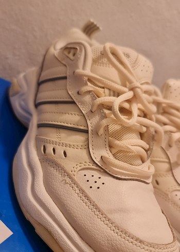 Beyaz Adidas Kadın Spor Ayakkabi - Görsel 8