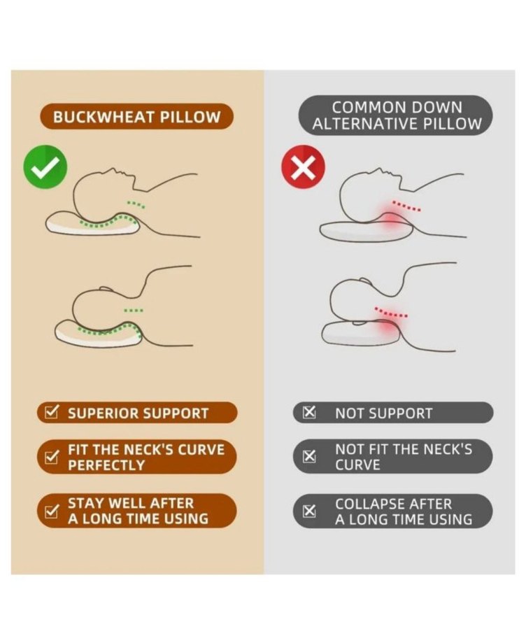 Karabuğday Kabuğu Yastığı - Görsel 2