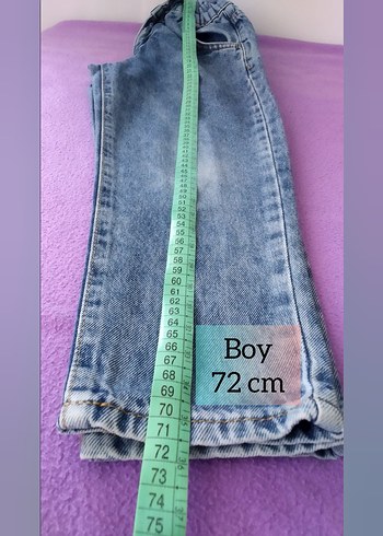 7 Yaş Beden Kot pantolon Kız çocuk