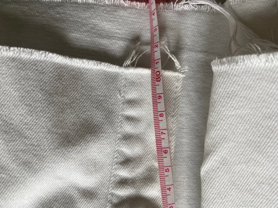 Kot gömlek uzun beyaz - Görsel 5