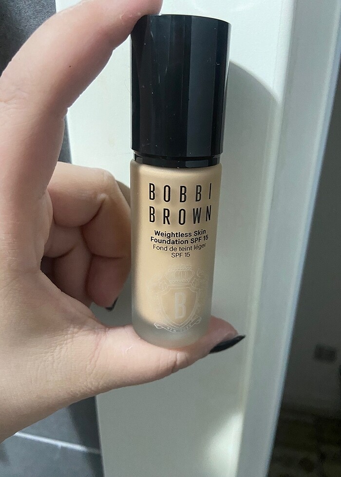 Bobbi brown weightless skin fondoten - Görsel 3