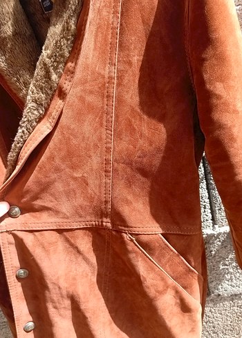 Zara Kahverengi Kürklü Erkek/Unisex Mont