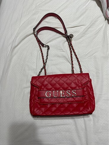 Guess kırmızı çanta