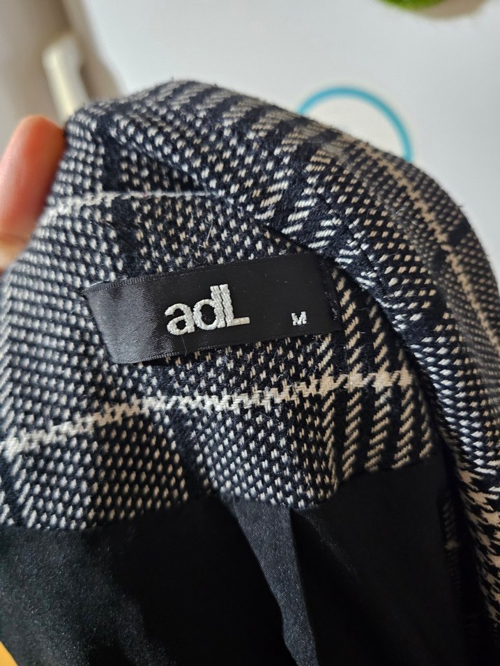 Ekoseli Kemerli Uzun Kaban - Görsel 3