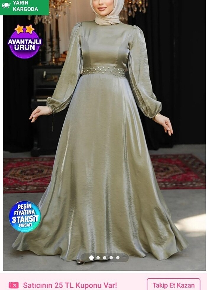 Abiye elbise - Görsel 4