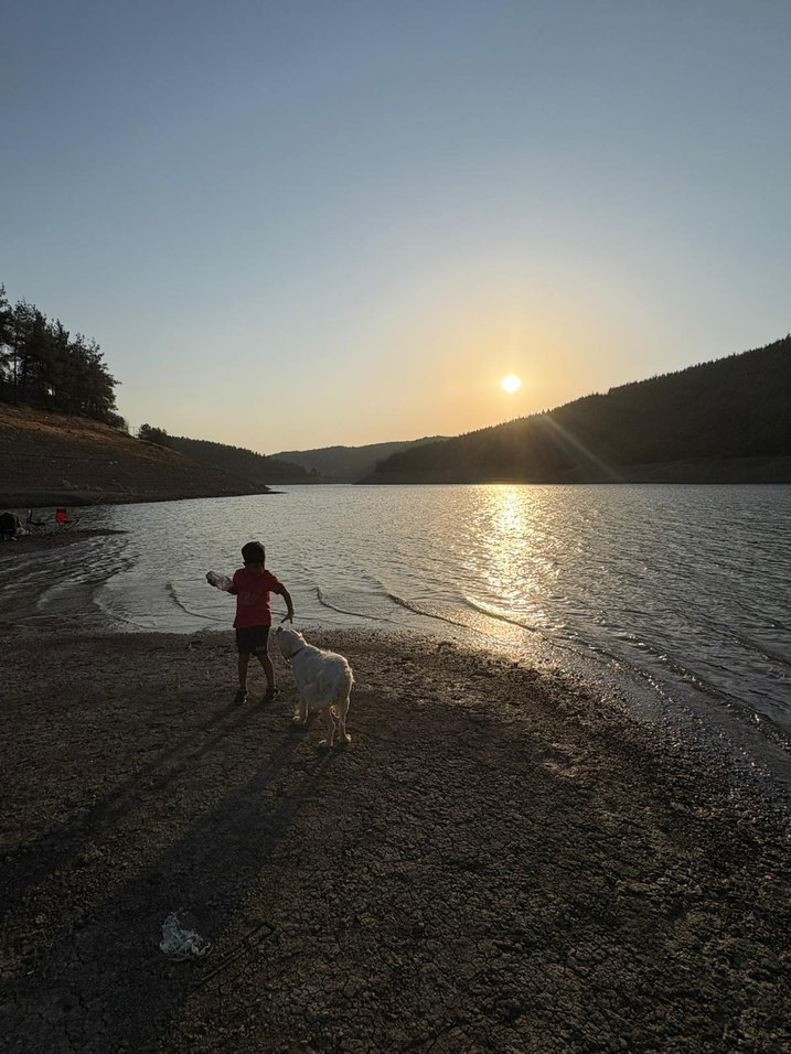 Kadın Haki keten ceket - Görsel 4