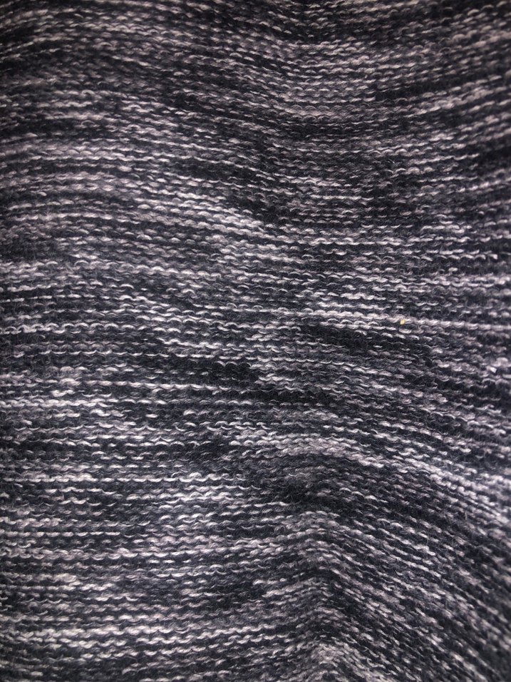 Gri Uzun Kollu Örgü Kazak - Görsel 2