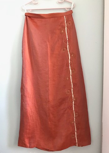 İşlemeli Uzun Kadın Takım Elbise - Görsel 3