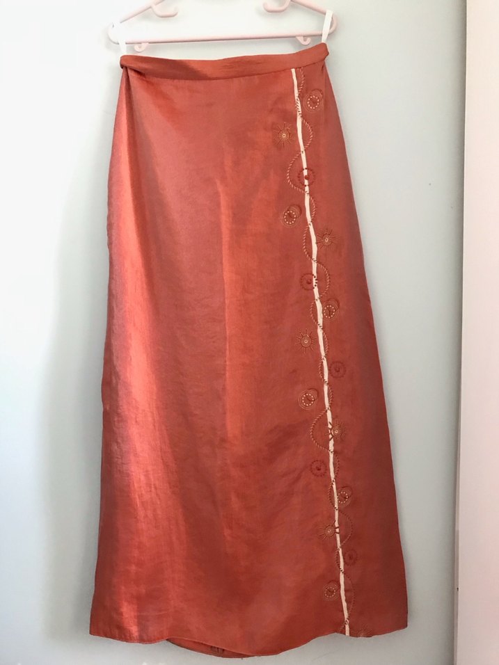 İşlemeli Uzun Kadın Takım Elbise - Görsel 3