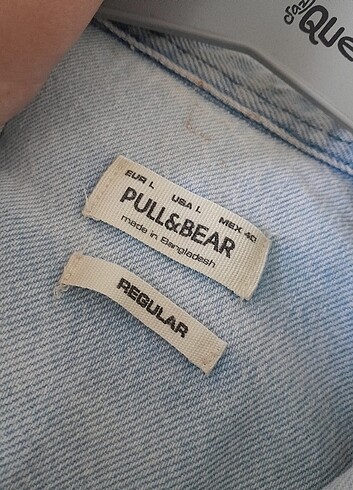 40 Beden Pull and bear kot ceket gömlek
