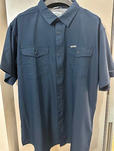 Orijinal columbia utilizer II düz kısa kollu gömlek