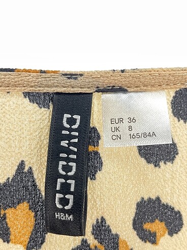 36 Beden çeşitli Renk H&M Kısa Elbise %70 İndirimli.