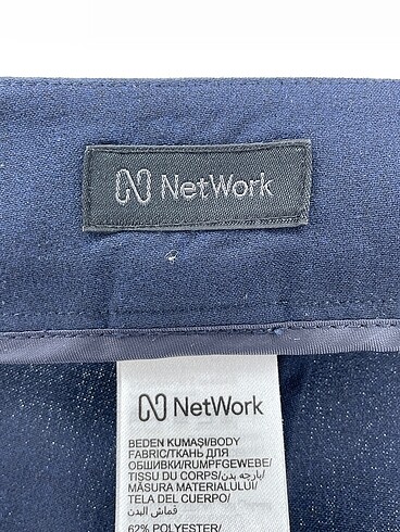 34 Beden lacivert Renk Network Düz Kesim %70 İndirimli.