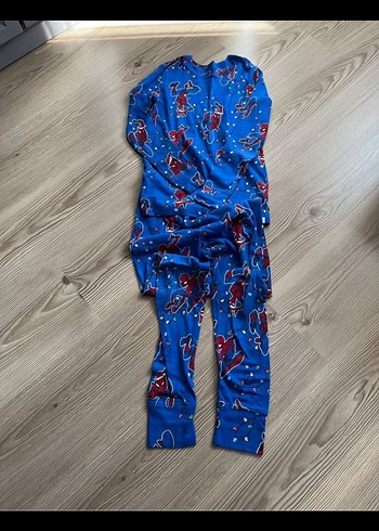 Gap GAP marka Erkek Çocuk Mavi Desenli Uzun Kollu Pijama Takımı