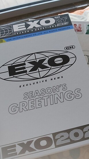 Season greeting sehun pob 