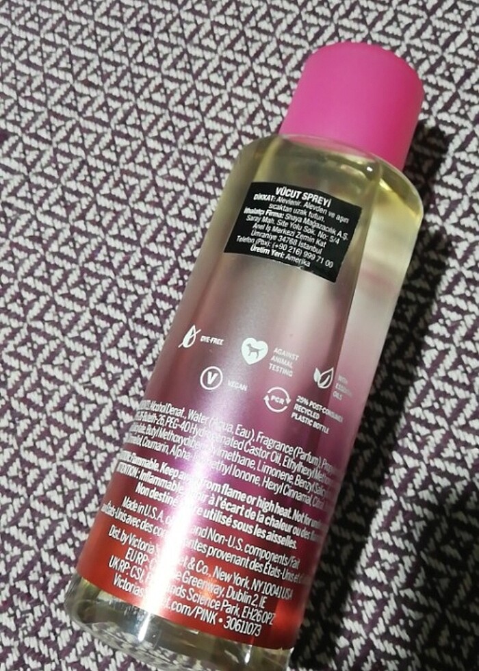 VİCTORİAS SECRET VÜCUT SPREYİ FRESH&CLEAN - Görsel 2