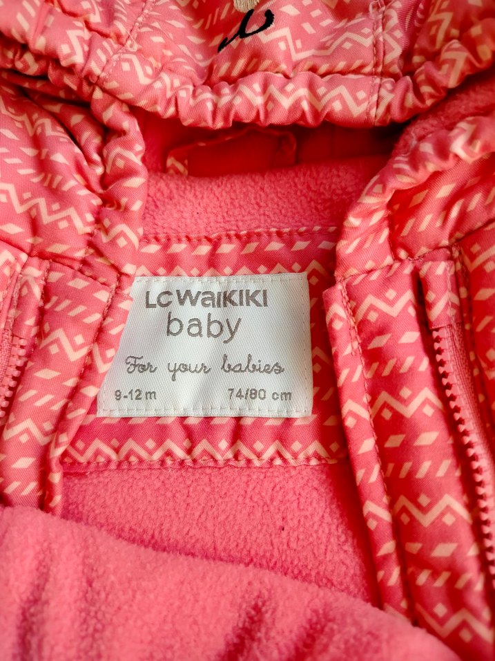 Kapüşonlu  Bebek  Astronot Tulumu - Görsel 4