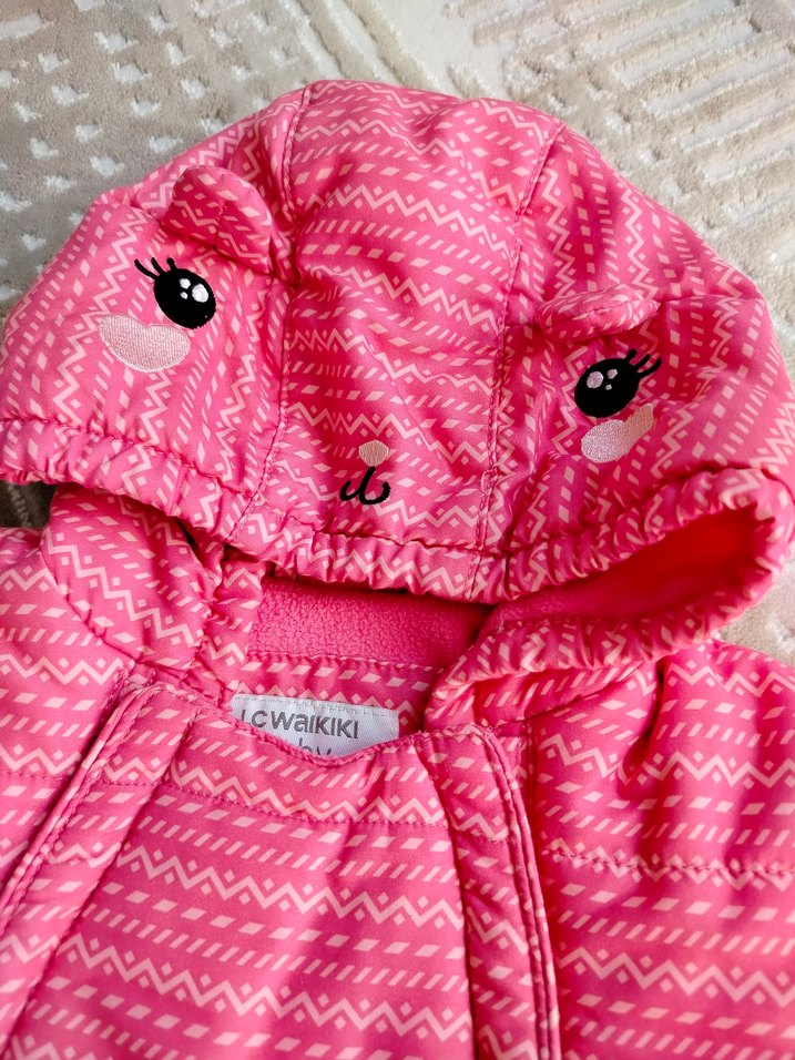 Kapüşonlu  Bebek  Astronot Tulumu - Görsel 2