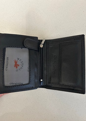 West Polo Siyah Baskılı Erkek Cüzdan - Görsel 2