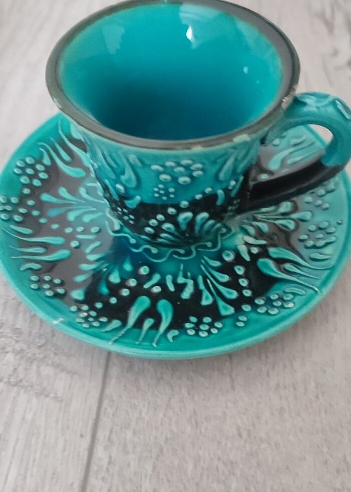 2'li seramik fincan kahve takımı - Görsel 2