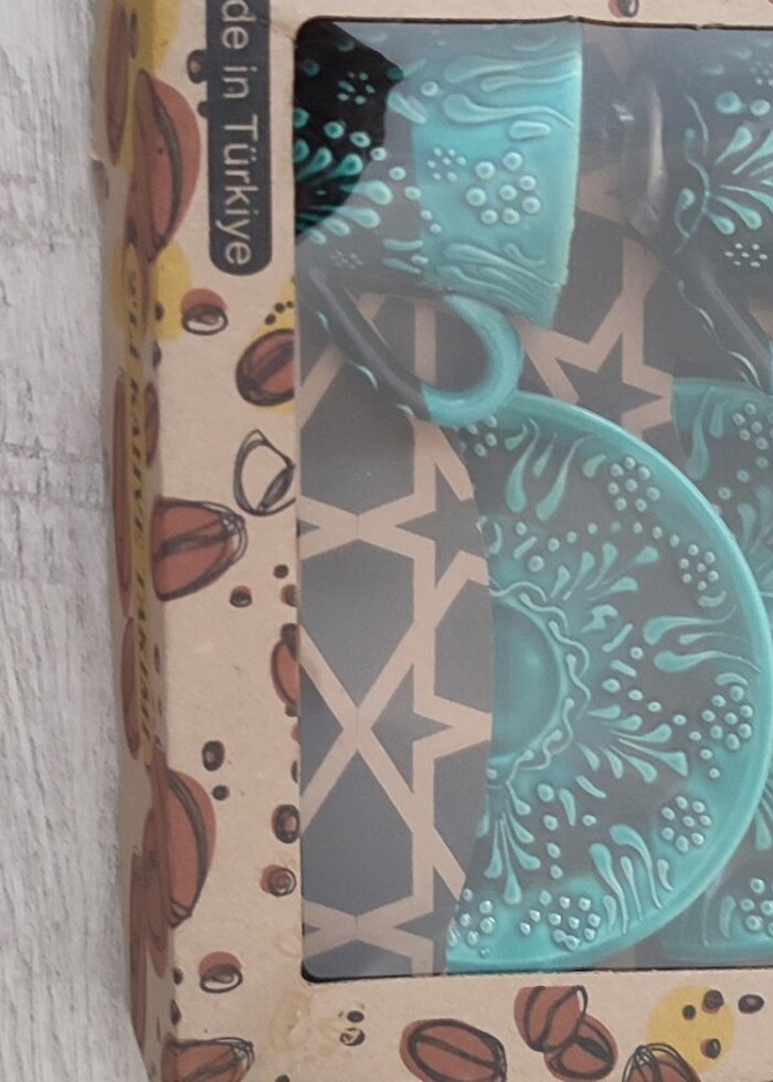 2'li seramik fincan kahve takımı - Görsel 3