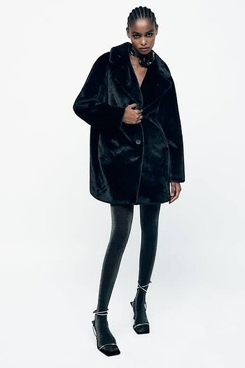 ZARA SUNİ / FAUX FUR COAT