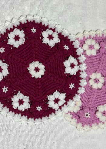 Rengarenk Motifli El Yapımı lifler - Görsel 2