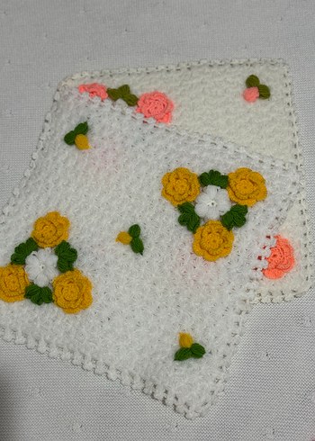 Rengarenk Motifli El Yapımı lifler - Görsel 18