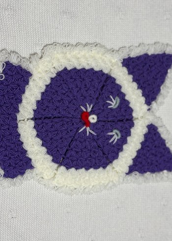 Rengarenk Motifli El Yapımı lifler - Görsel 5