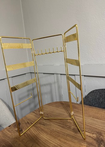 Parlak Altın Renkli takı Organizeri - Görsel 4