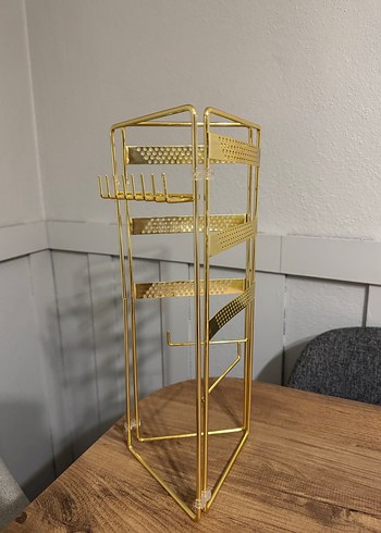 Parlak Altın Renkli takı Organizeri - Görsel 3