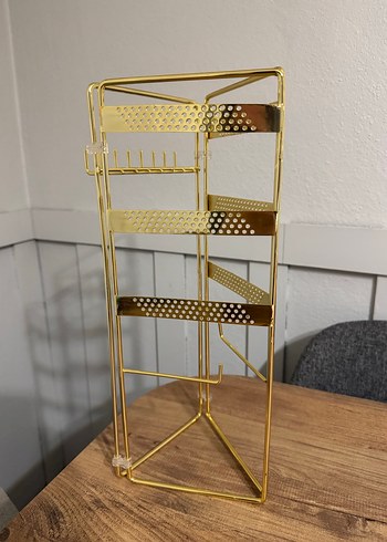 Parlak Altın Renkli takı Organizeri - Görsel 2