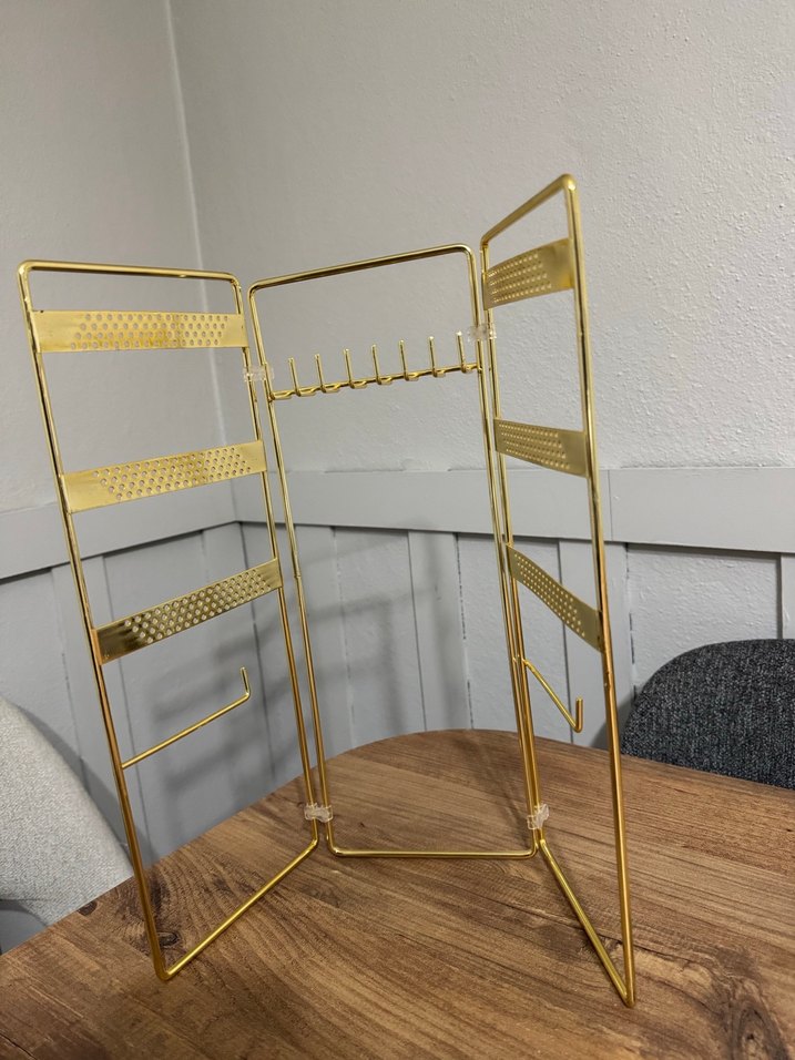 Parlak Altın Renkli takı Organizeri - Görsel 4