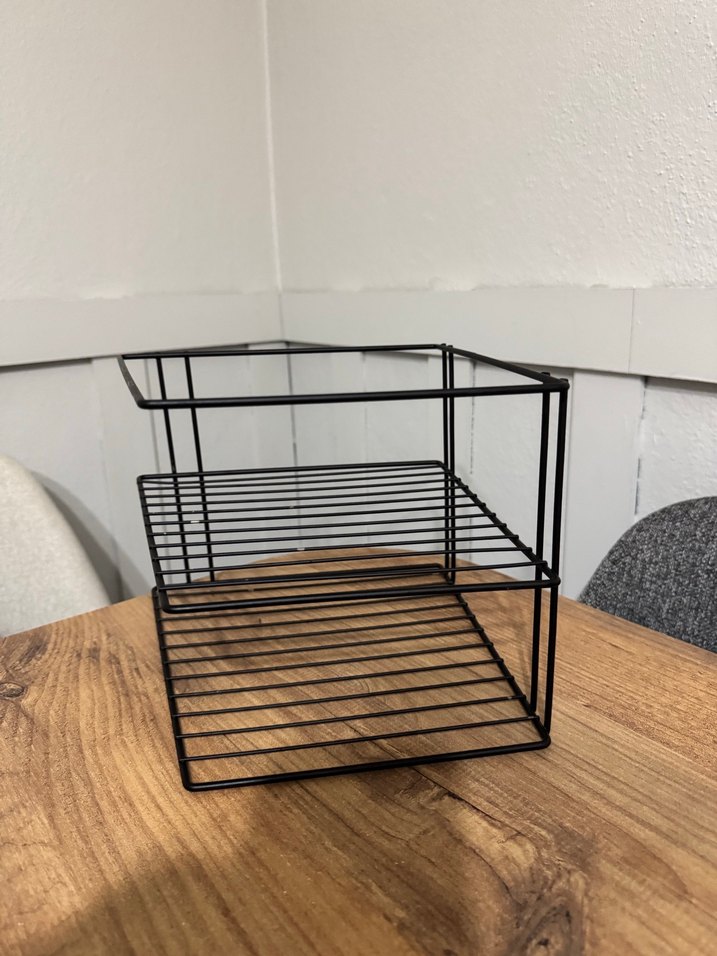 Dolap İçi Metal Raf / Düzenleyici  Siyah - Görsel 3